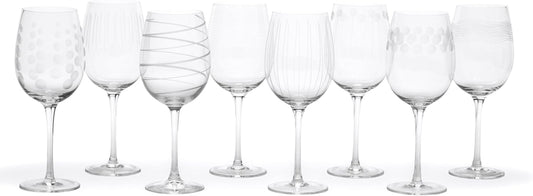 Cheers White Wine Glasses, 16-Ounce, Set of 8